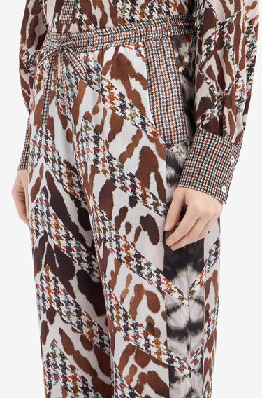 ALOE Trousers Silk 516272-Pants-Pierre Louis Mascia-Debs Boutique